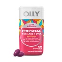 OLLY Ultra Power Prenatal Multivitamin Softgels, Dukung Kesehatan, Pengembangan Otak, Besi, Acid Folic, DHA, Vitamin C, E, 30 Hari Supply60