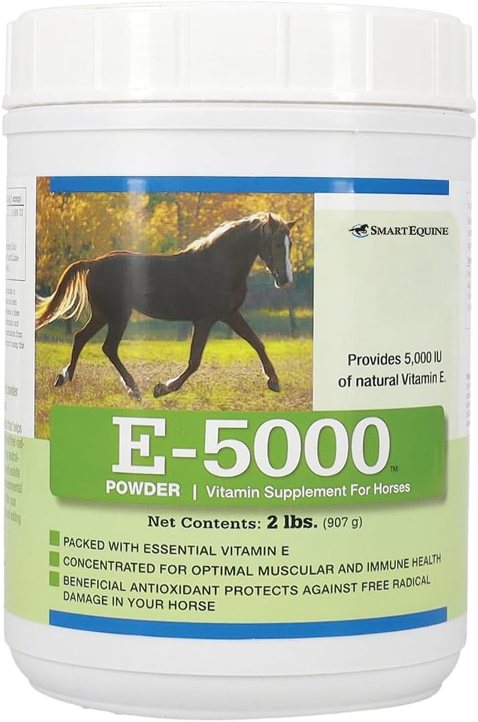 E5000 Powder 124; Vitamin E untuk Horses 124; Antioksidant Dukungan dengan PT Vitamin E Suplemen 124; Terkonsentrasi untuk Optimal Muscle & Wellness Dukungan 124; 2 Ibb