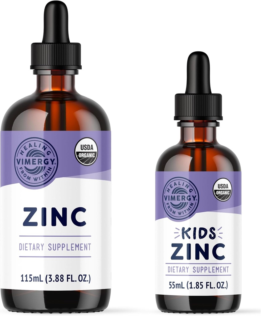 Vimergy Zinc (1115mL) dan Anak Zinc (55mL) - Bundle
