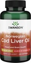 Swanson Cod Liver Oil 1250 Iu A / 135 Iu D 250 Sgels
