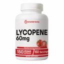 Tambahan Lycopene untuk Men 60mg, 150 Capsules, Natural Tomato Extract Powder untuk Skin, Heart & Imune Dukungan, 100% Veg Lycopene Complex, Non-GMO dan Gluten Free Carotenoid Suplemen
