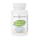 Glucosamin Glucin HCI 500 mg, Chondroitin Sulfate 400 mg dengan Sodium 35 mg Suplemen - Pasokan Mobilitas Gabungan, Promes Kartilage Kesehatan dan Fleksibilitas, 60 Count (Paket 1)