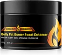 Hot Cream for Belly Fat Burner, Weight Loss Sweat Enhancer Gel, Fat Burner for Stomach Fat, Cellulite Cream Slimming and Shaping Body, Deep Tissue Pisage & Muscle