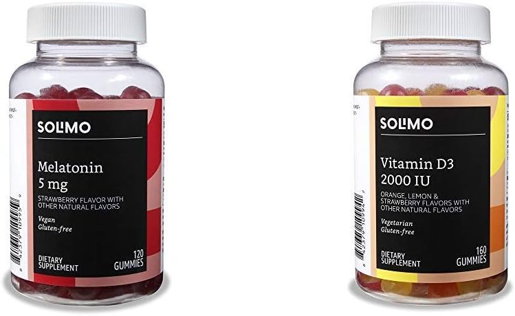 Basics Melonalin dan Vitamin D3 Gummies Bundle (2 Packs)