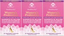 Nutriselebrity Progities for Women 10 Milyar CFU 6 Strains, Organic Pregitife for Digetical, Vaginal & Ammune Health, PH Saldo & Feminine Health, Peripain, BV Relief, Cranberry Extract + 3 Pack