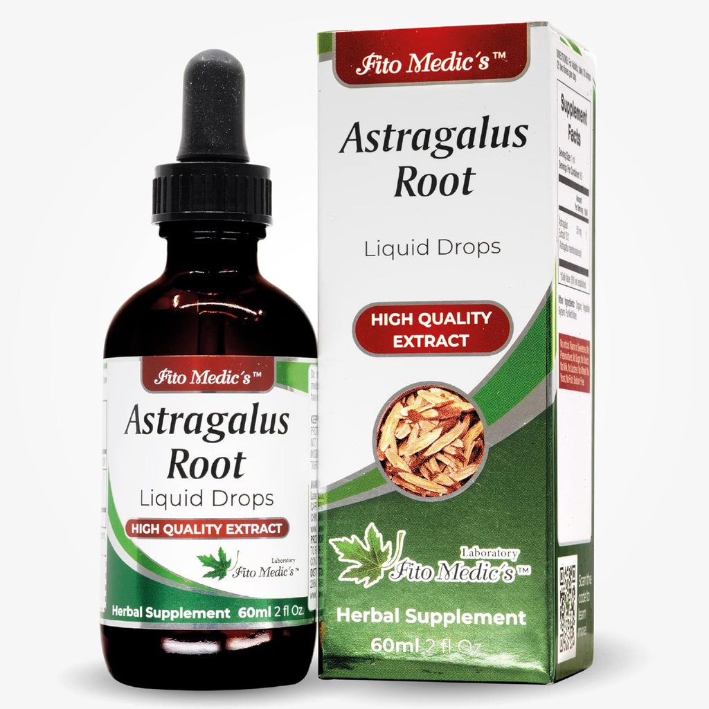 Lab FITO MEDIC - Astragalus Extrates-Promoses Overall Health, from - Astragalus Root - Ultra high Absorpsi, Alkohol Bebas.