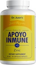 Santo Remedio Zinc, dari Zinc Picolinate dan Gluconate Dhidlat, Dietary Suplemen, Estial Mineral untuk Keseluruhan Dukungan, 30 mg, 90 Capsules per Botol Equivalen sampai 90 dosis