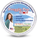 Preggie Pop Drops 126; 21 Drops 126; Morning Sickness selama kehamilan 124; Safe for missed Mom & Baby 124; Gluten Free Genty 124ors: Lemon, Raspberry, Green Apple, Tangerine