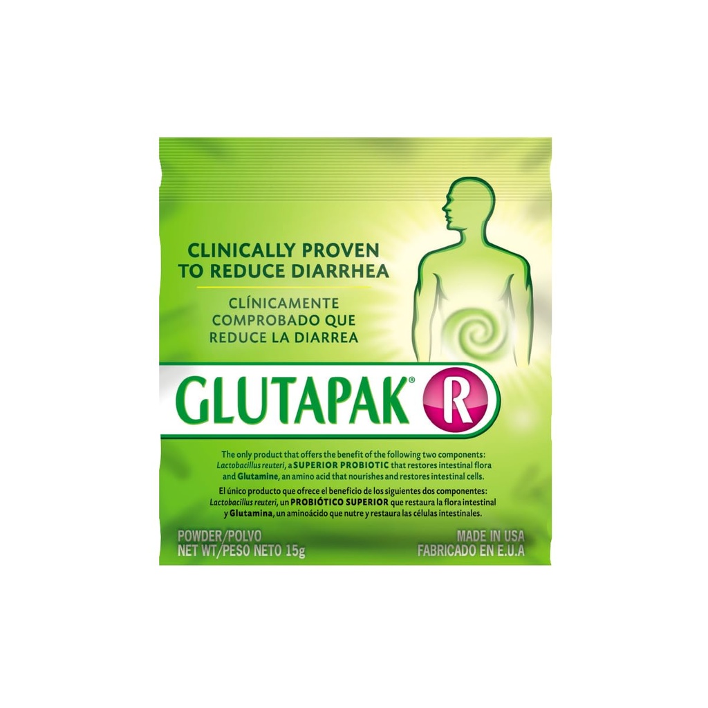 Powder Kesehatan Digetical dengan kandungan L- Glutamine & Lacleillus - Dupport Gut Barrier, microbiome balance & NUtrient Absorpsi - 15g Sachets, 3- Pack, Gluten & Laktosa Bebas