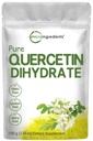 Powder Quercetin murni, Quercetin 500mg Per Serving, 100 Grams, yang paling Bioavable Grade and Filler Free, powerful Antioksidant Supports Energy, Immune System, No GMO dan Vegan