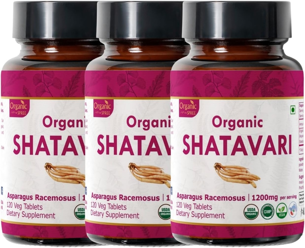 Shatavari 120 Tablet; Asparagus Racemodus (Shatavari)