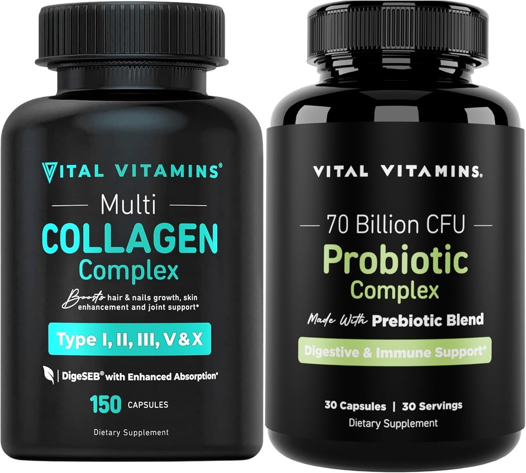 Vitamin Vitamin Vitamin Multi Collagen Capsules + Probiotic Kompleks