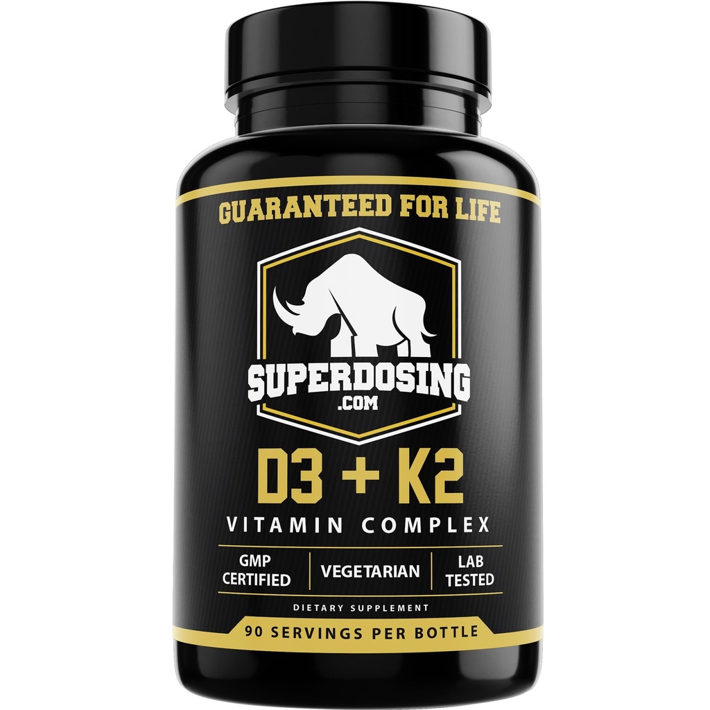 Nilai terbaik Max Kekuatan 10.000 iu Vitamin D3 dan 1500 mcg Vitamin K2 Suplemen 1 Bottle Pk D3K2 Vitamin dan Suplemen Kesehatan. D3- K2 MK4 Kapsul, Terbaik K2D3 Vitamin untuk Sistem Imune.