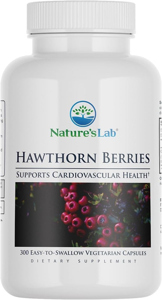 Laboratorium Alam Hawthorn Berries - 300 Kapsul