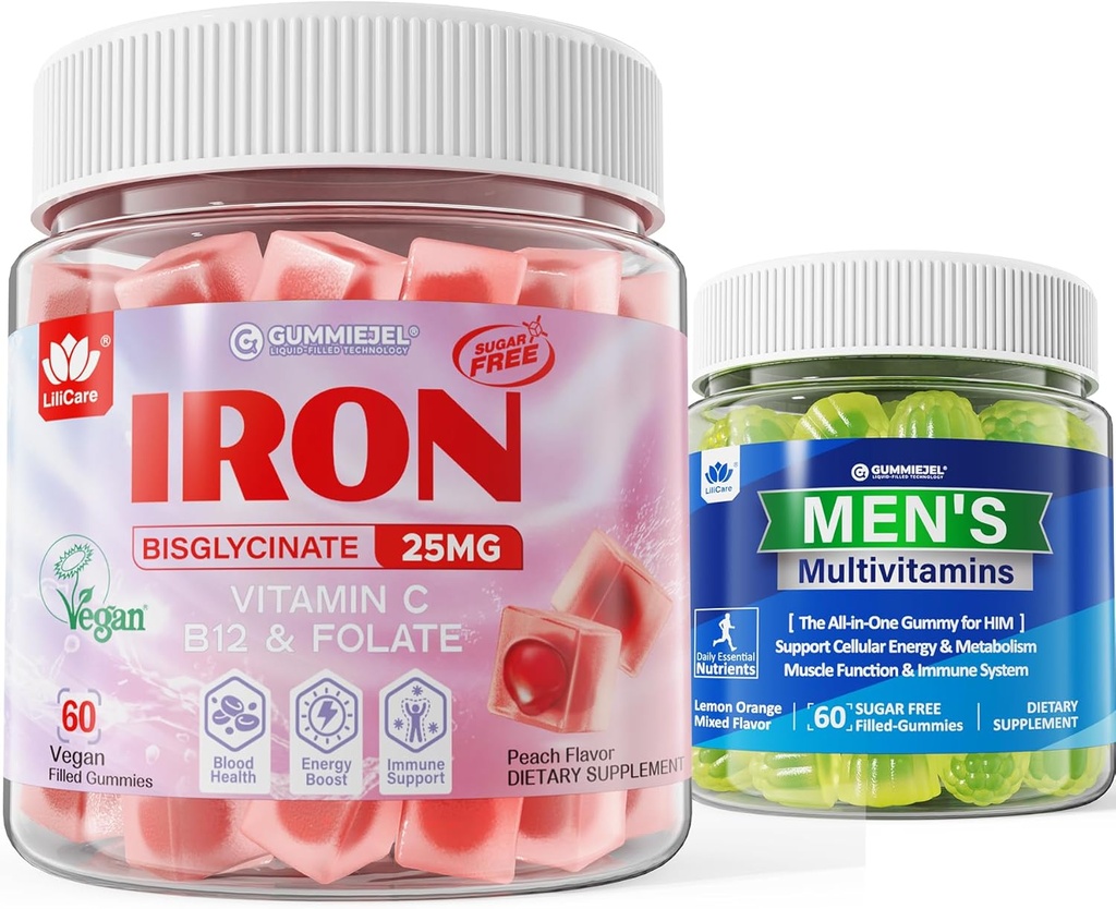 Bundle - Vegan Besi + Mens Multivitamin