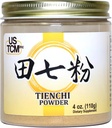 100% Pure Tienchi Powder Pseudoging Noteginseng Sanqi Powder Tienchi Ginseng Powder 120mesh (4oz)