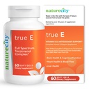 NatureCity True- E Full Spectrum Tocotrienol Vitamin E & Natural Alpha Tocosherol Suplement