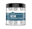 Elements Earthellsulfonymetana (MSM) 200 Capsules, Non- GMO, Easy- to Take Caps