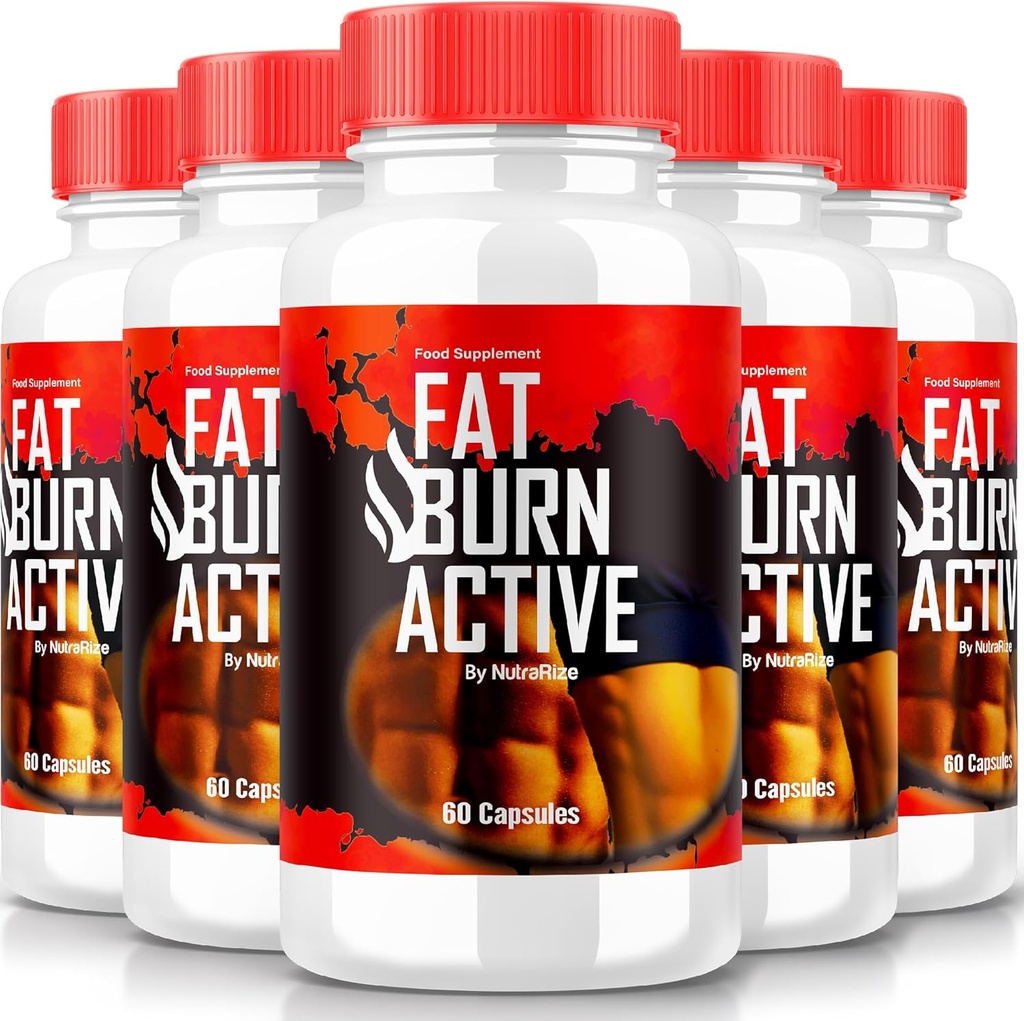 (5 Paket) Fat Burn Aktif Pill, Fat Burner Active Advance Formula - Advanced Wheight Loss Supplement, All Natural Keto Keto Vitamin, FatBurn Keto Active Review (300 Capsules)