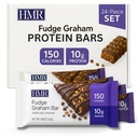 HMR Fudge Graham Protein Bar 124; Nutrisi Snack untuk mendukung Weight Maintenance 124; Calorie Dessert Rendah 124; 10g Protein 124; 24 Count