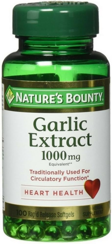Nature 's Bounty 1000 mg Rapid Lepaskan 100 Odorless Softgels