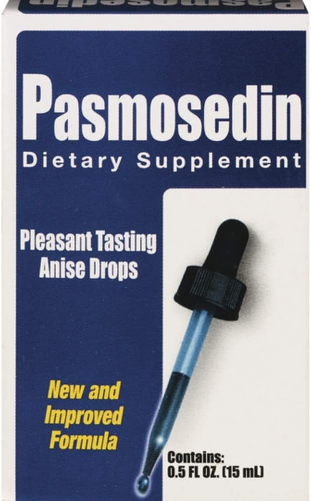 Pasmocedin Digetical Drops, Digetical Aid, Helling with Bloating & Gas 0.5 Fl Oz / Pack of 1