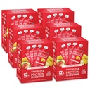 Designer Wellness Protein Smoothie, Real Fruit, 12g Protein, Low Carb, Zero Added Sugar, Gluten- Free, Non-GMO, Tidak Ada Warna Buatan atau Flavors, Strawberry Banana, 24 Count