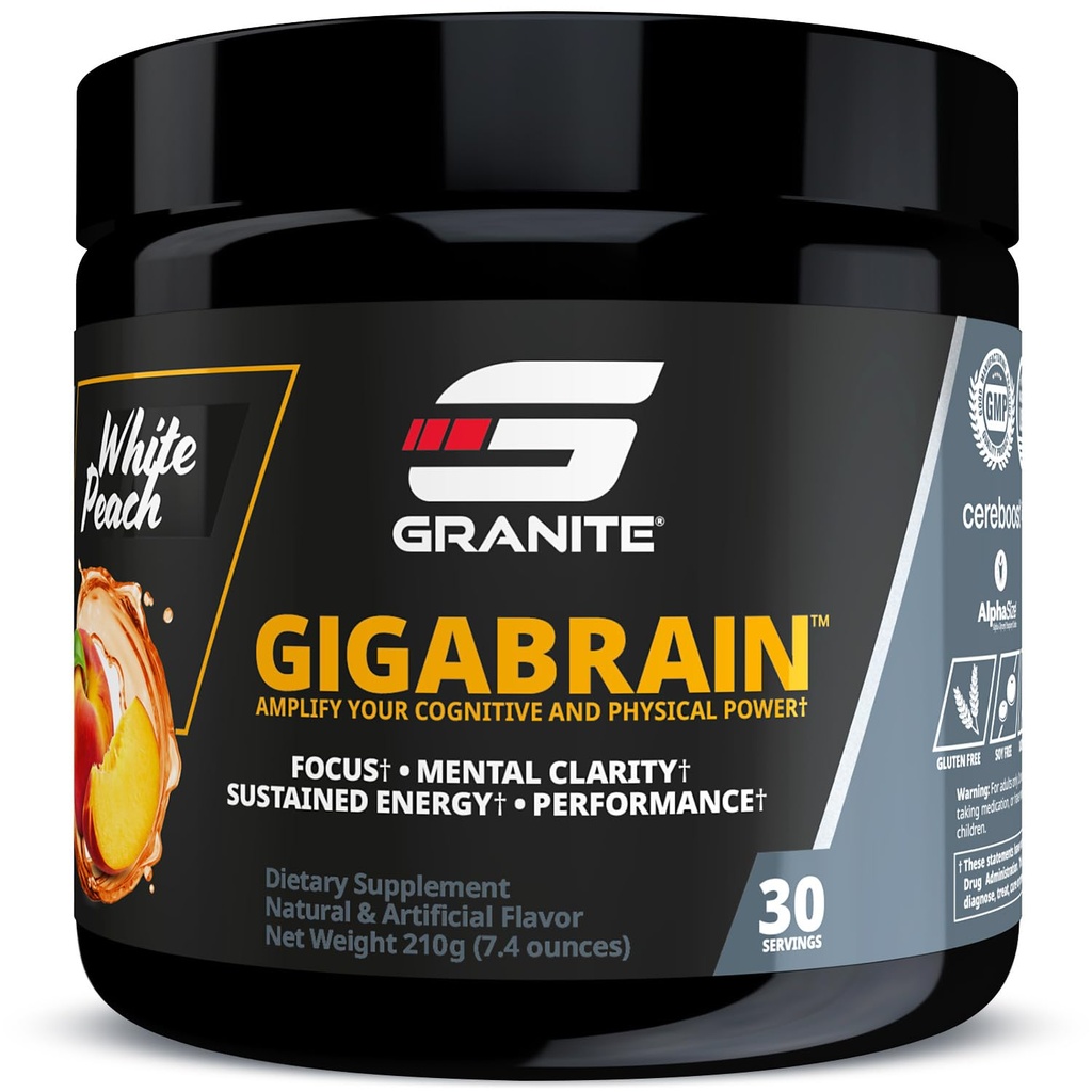 Muatan Energi Nootropik Nutritisasi Granite GigaBrain