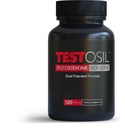Leading Edge Health Testosbil - Testosteron Suplement for Men - 120 Testosterone Booster Capsules with Ashwagandha, Fenugreek & D- Aspertic Acid - for Energy, Muscle Health & Vitalitas Dukungan