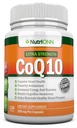 CoQ10 200mg (Kekuatan Ganda), 120 Kapsul - Koenzim Absorpsi Tinggi Q10 - Secara ilmiah Proven Kekuatan Ekstra CoQ10 Ubiquinone - 4 Pasokan Bulan
