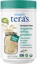 hanya tera Laktosa Free Organic Whey Protein Powder - Laktosa Free, Vanilla, 20g Protein Per Serving, Non-GMO, Gluten- Free, rBGH-Free, Kosher - 12 Oz.