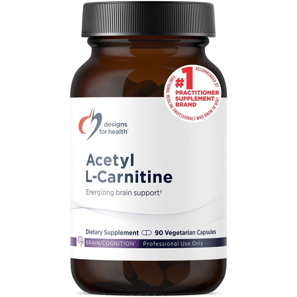 Design untuk Acetyl Kesehatan L- Carnitine Capsules 800mg - Energizing Brain Support (90 Capsules)