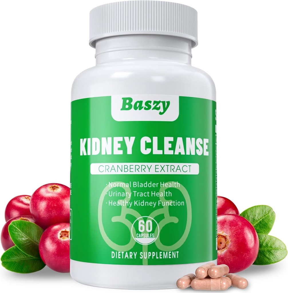 Ginjal Cleanse Detox & Repair; Ekstra 124; Ekstra 50: 1 Ekstrak Cranberry 124; 22-in-1 Suplemen Kesehatan Ginjal; 124; Ginjal Dukungan Formula untuk Ginjal Mengembalikan Detox 124; Kidney dan Bladder Kesehatan