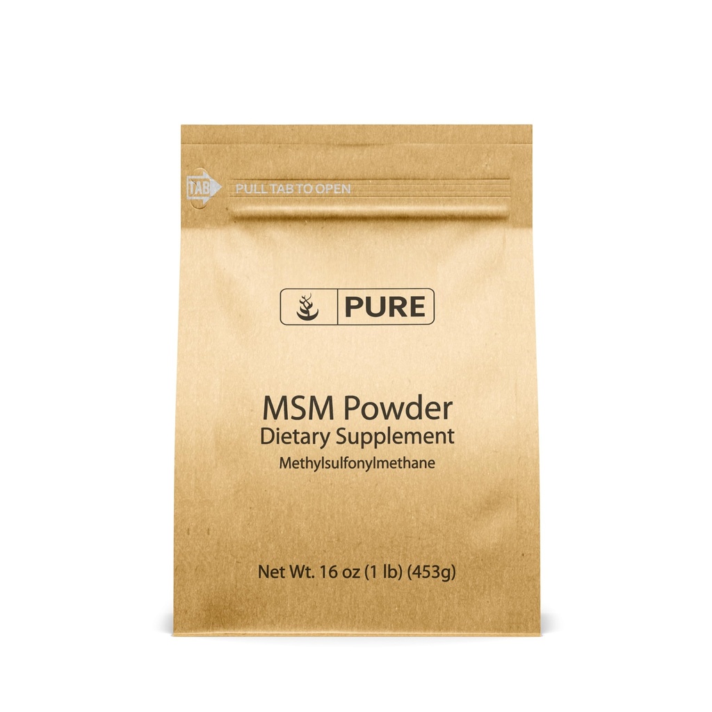 Methylsulfonymetana (1lb) MSM, Sulfur Dietary Suplemen Natural