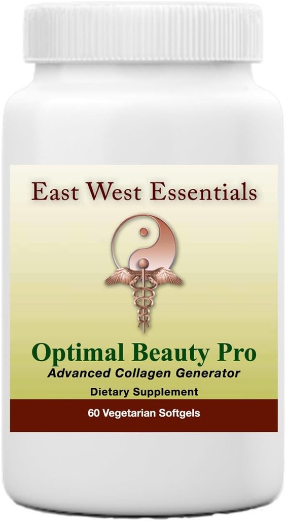 Optimal Beauty Pro - Dietary Suplemen oleh East West Essentials - Promotes Thicker, Healthier Hair - Membantu Membangun Collagen - Reduces Fine Lines & Wrinkles