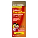 GoodSense Children 's Ibuprofen Oral Suspension, 100 mg per 5 mL, Pain Reliever & Fever Reducer, Bubble Gum Flavor
