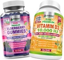 KEPALA FRESH Elderberry Gummies dan Vitamin D - Bundle