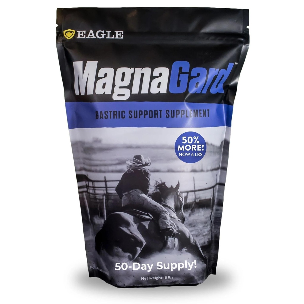 Suplemen Dukungan Gastric bagi Kuda 124; Relieves Ulcers, Calming Suplemen, Magnesium & Vital Mineral 124; Powder, 6 Pound Bag, 45- Day Supply 124; oleh Eagle Equine