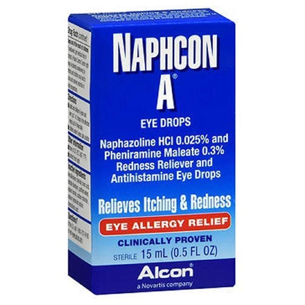 NAPHCON A Eye Drops, 15 ml (Paket 3)