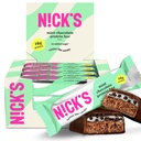 Celananya Nick Mint Protein Bars - 12- Count Box 124; Protein Tinggi, Low Calories, Low Carbs, Keto Friendly, No Added Sugar