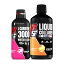 PROSUPPS L- Carnitine 3000 Stimulant Free Liquid Shots (Dragon Fruit) Amino23 Liquid Collagen Shots (Citrus Punch) Bundle