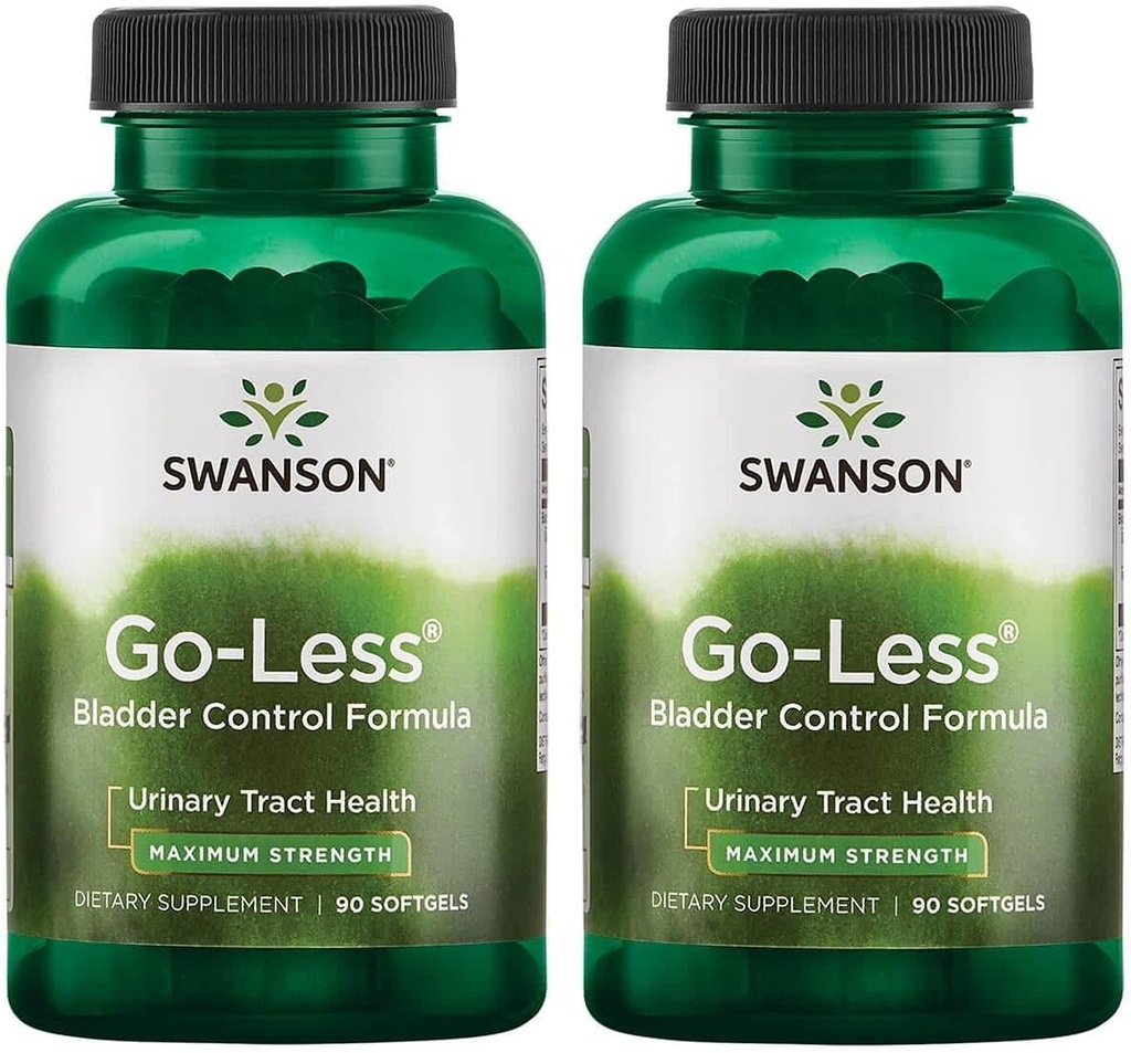 Swanson Go-Less Bladder Control Formula - Memroses Urinary Trakt Healthy Bladder Support.