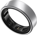 Cincin Galaksi Sasyeong, AI Smart Ring, Sizing Kit Ukuran Pertama w / Sizing, No App Subscription, Pemantau Kebutuhan, Pelacak Tidur, Hingga Baterai 7-Hari, Ukuran 8, Perak Titanium [Versi AS, Warranty Manufacturator 1Yr]