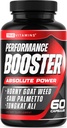 Tambahan Testosteron Booster untuk Men - Performance Test Boost - Male Enhancing Enhancement Pills - Enhance Energy, Endurance, Stamina, Kekuatan, Drive & Muscle Growth