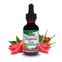 Nature 's Responed Cayenne Fruit Extract 124; Membantu Proxent Digetical Health 124; Potency Tinggi Dibuat dengan Organik Alkohol 124; Vegan, Gluten-Free, Non-GMO & Kosher Disertifikasi 1oz