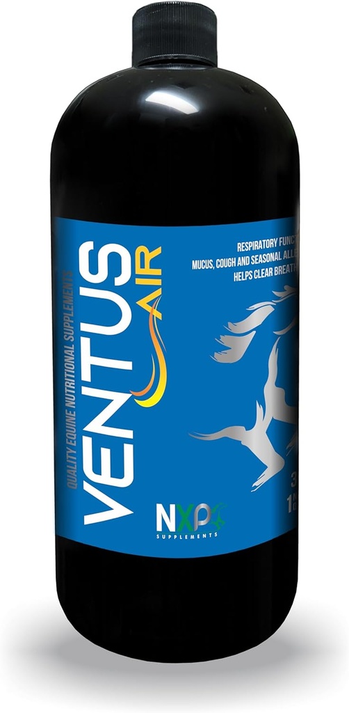 Ventus Air - Breathing Dukung Alergi Mucus Cough Untuk Kuda oleh Suplemen NXP - 1 Quart (32 oz)
