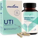 Diperiksa Tersedak Tract Uriner (3ct) dan Diperiksa D- Mannose UTI Suplemen (60) Combo Pack