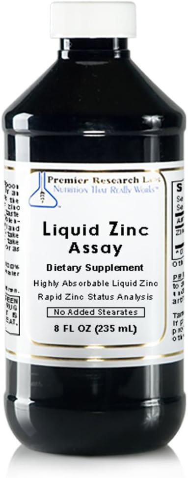 Liquid Zinc Assay, 8 fl oz (47 hamba) Sangat Absorbable Cair Zinc. Excellent untuk Penggunaan dalam Analisis Rapid dari Status Zinc