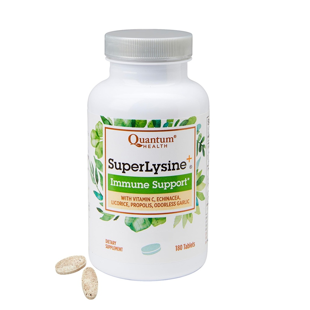 Quantum Amino Acid Super Lysine Plus Tablet - 180 tablet per pak - 3 per kasus.