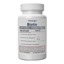 Lab Superior Terbaik Biotin NonGMO Tambahan - untuk Luscious Longer Rambut dan Lashes - Stronger Nails - Sehat Skin - Energi Booster - Sehat Berat - 5000 mcg, 120 Vegetable Caps